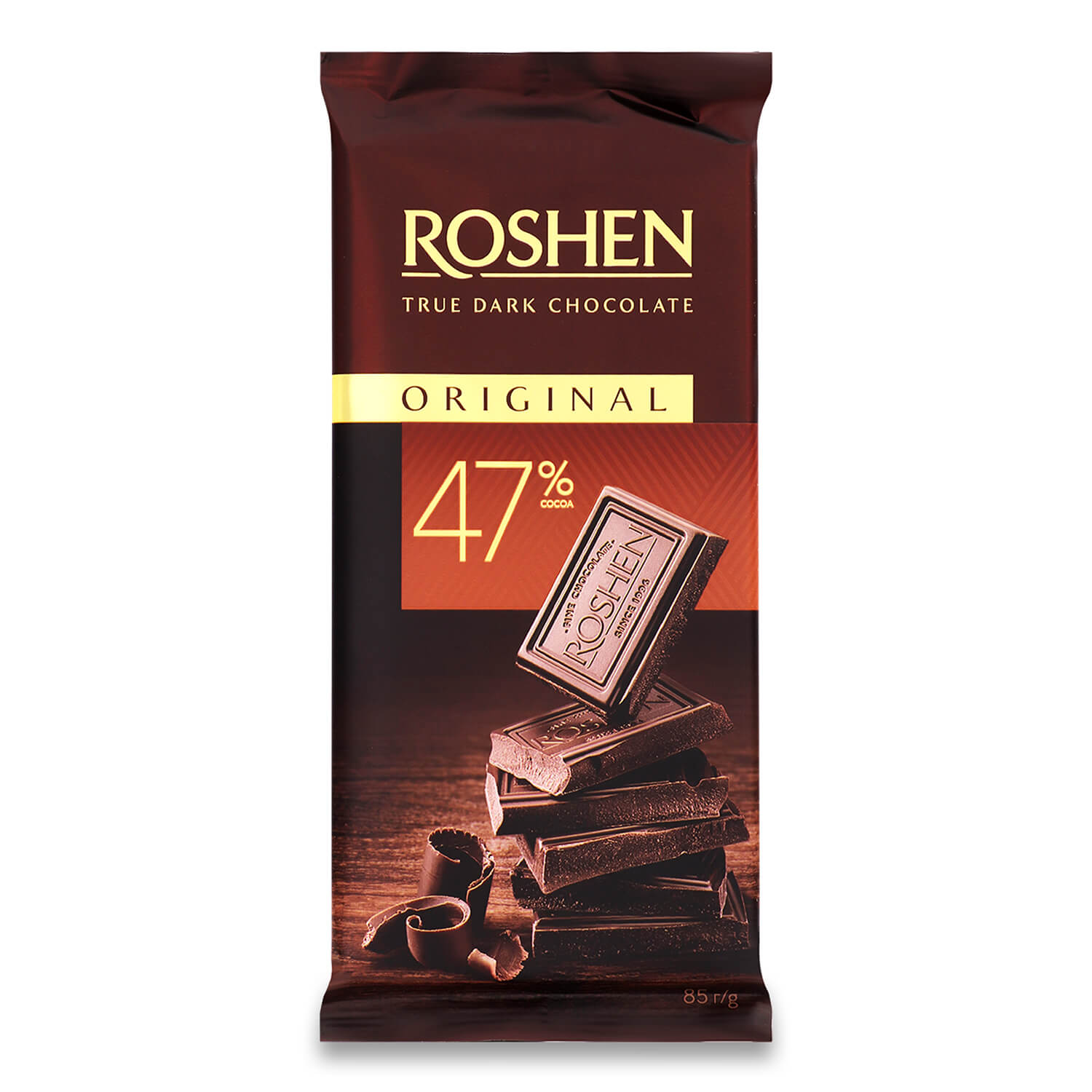 Шоколад черный Roshen Original в Киеве с доставкой по доступным ценам