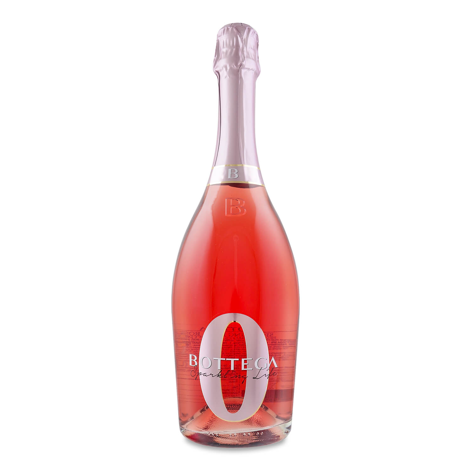 Вино игристое Bottega Rose безалкогольное