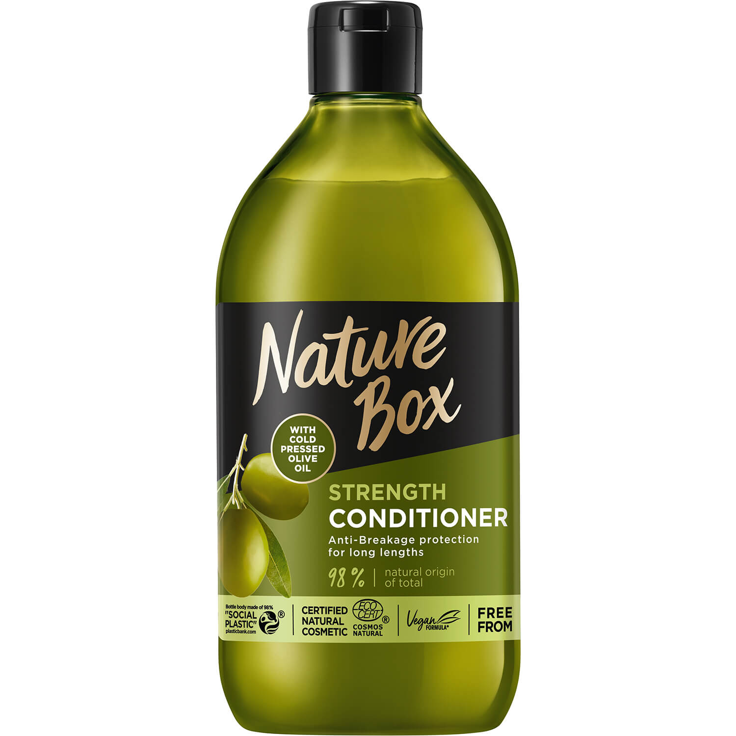 Кондиционер Nature Box Strength Olive Oil