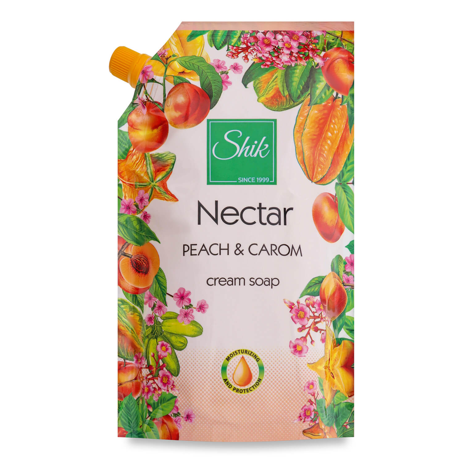 Крем-мыло жидкое Шик Nectar Персик и карамболь