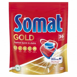 Таблетки для посудомоечных машин Somat Gold