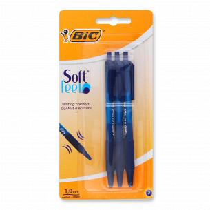Ручка шариковая BIC Soft Click Grip синяя