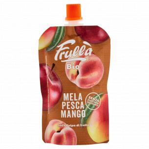 Пюре фрукт Natura nuova яблоко-персик-манго орган