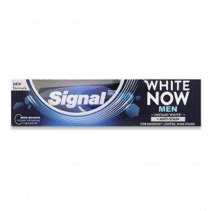 Паста зубная Signal White Now Men anti-stain