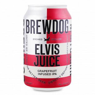Пиво BrewDog Elvis Juice бурштинове 5,1% ж/б