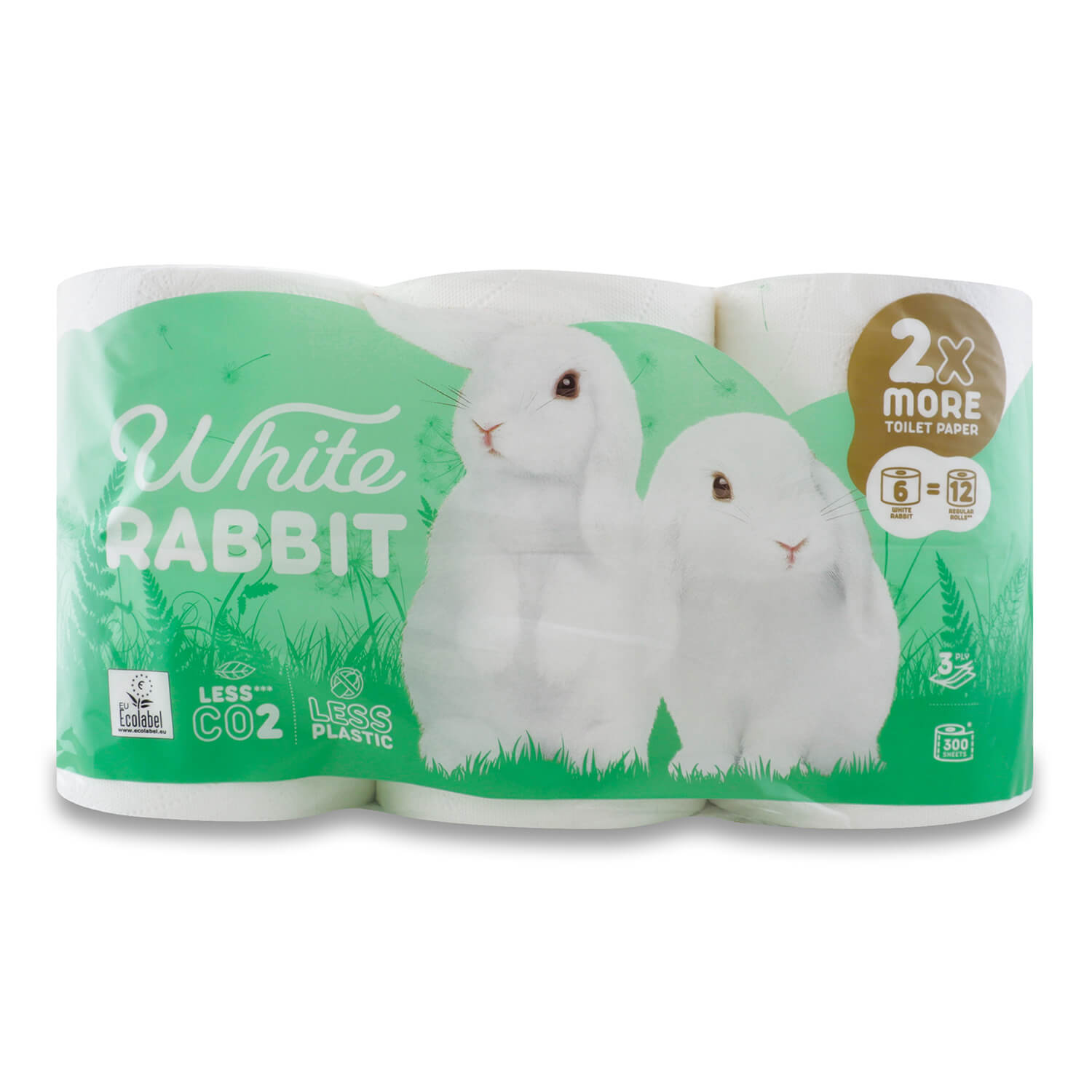 Бумага туалетная Grite White Rabbit
