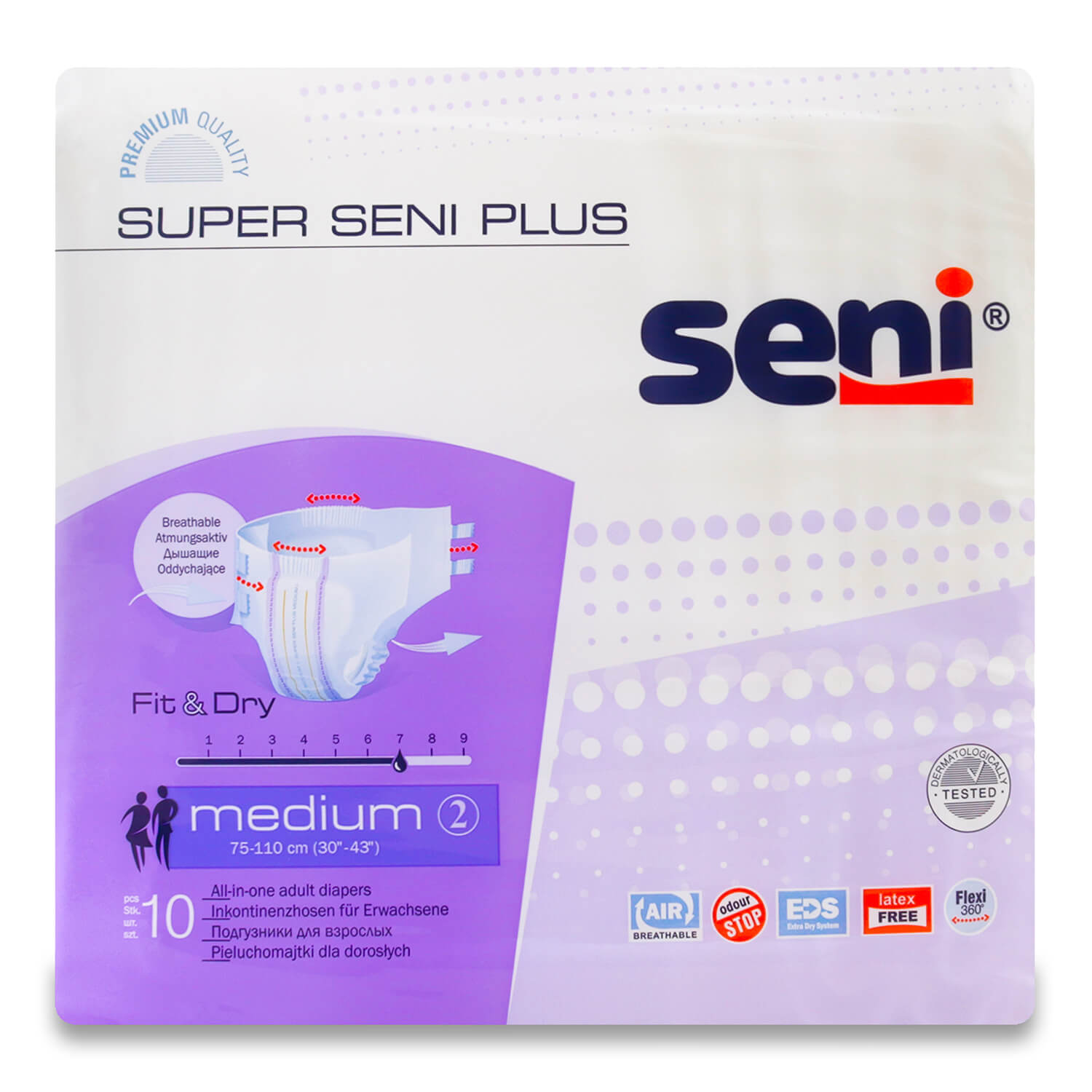 Подгузники для взрослых Super Seni Plus Medium