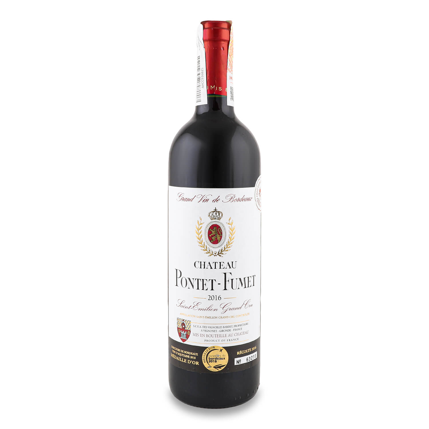 Вино Chateau Pontet-Fumet Saint-Emilion Grand Cru 2011