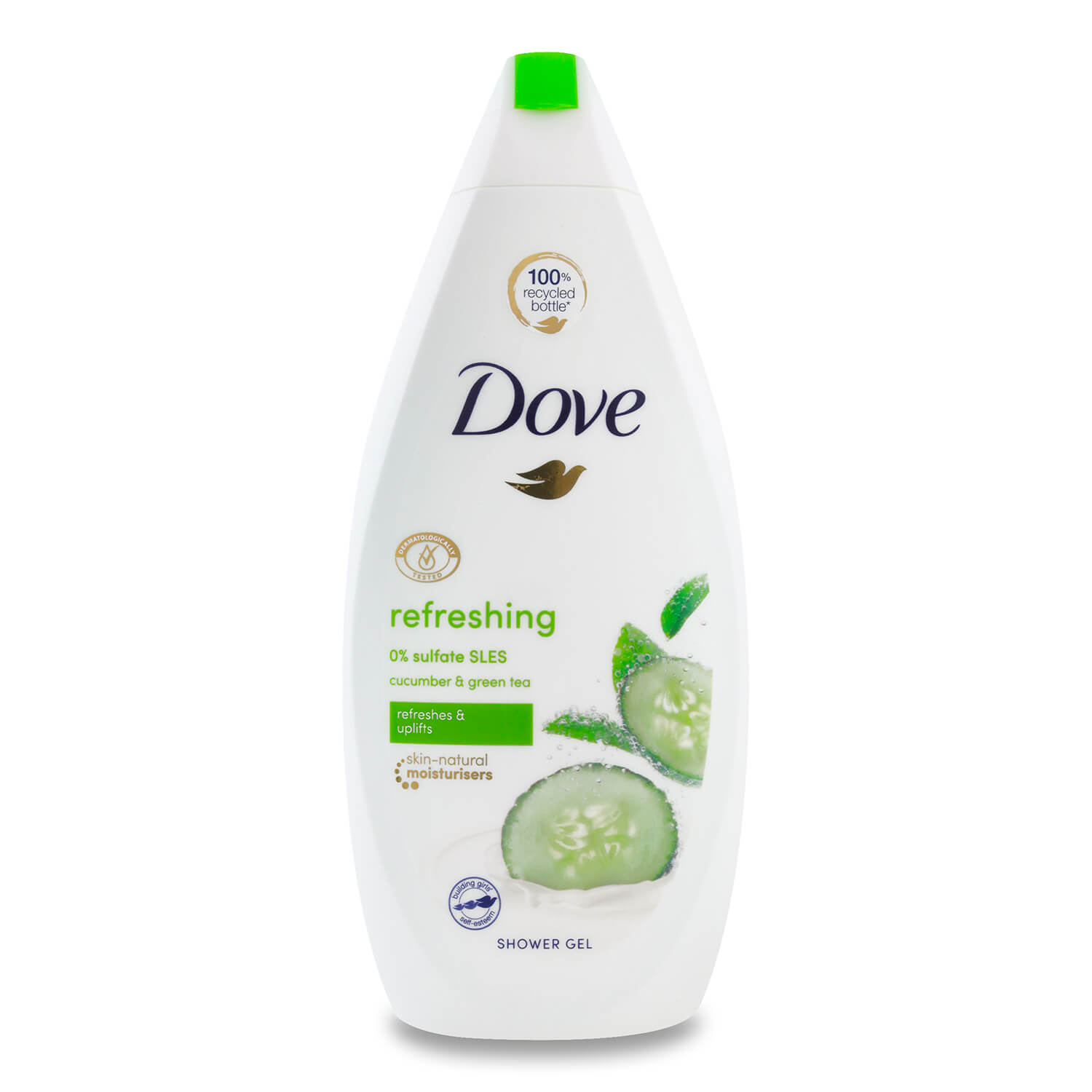 Крем-гель для душа Dove Прикосновение свежести, 500мл (Артикул: 775149)