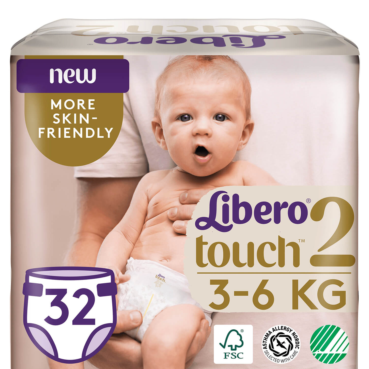Подгузники детские Libero Touch 2 Soft Fit 3-6кг