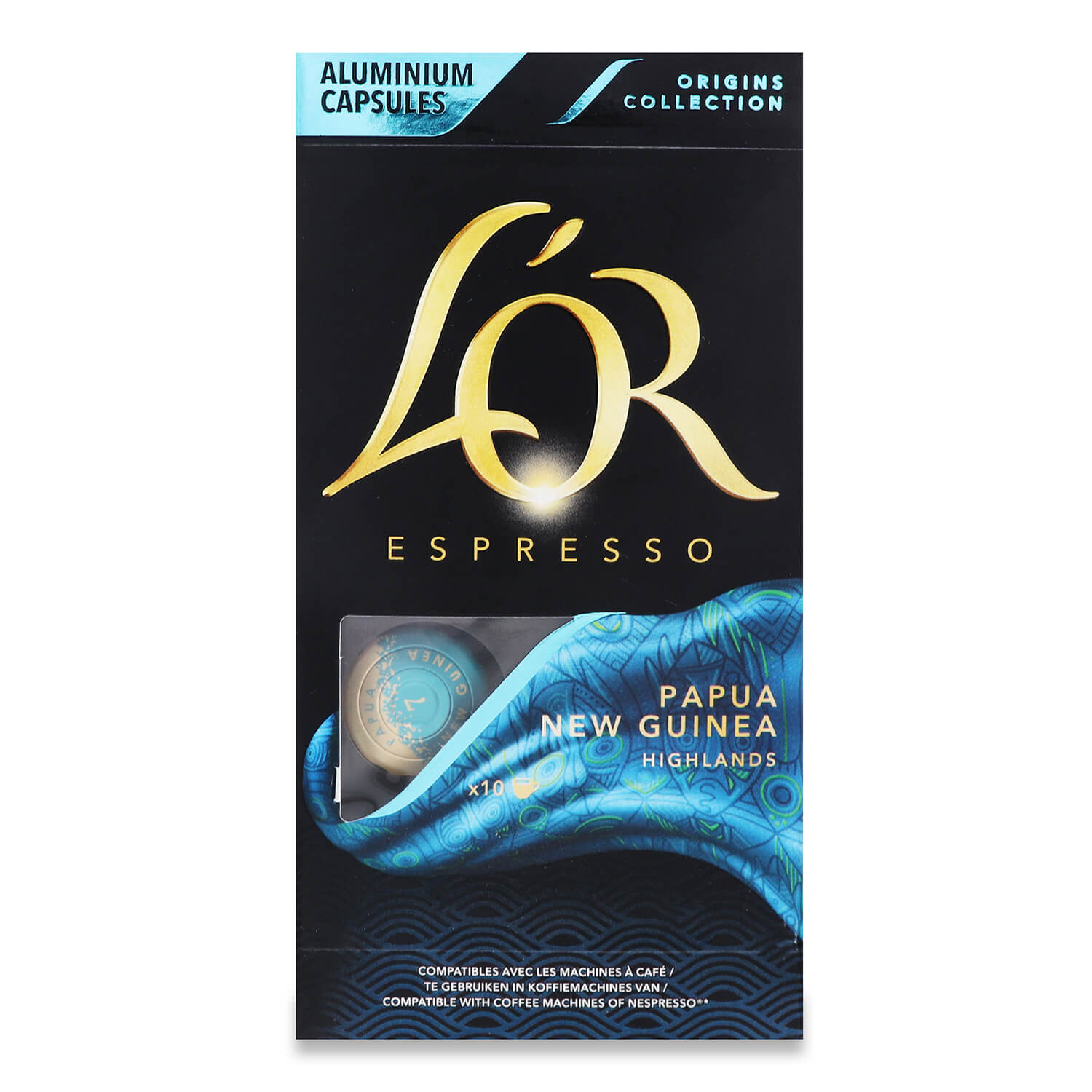 Кофе молотый L`OR Espresso PapuaNewGuinea в капсулах