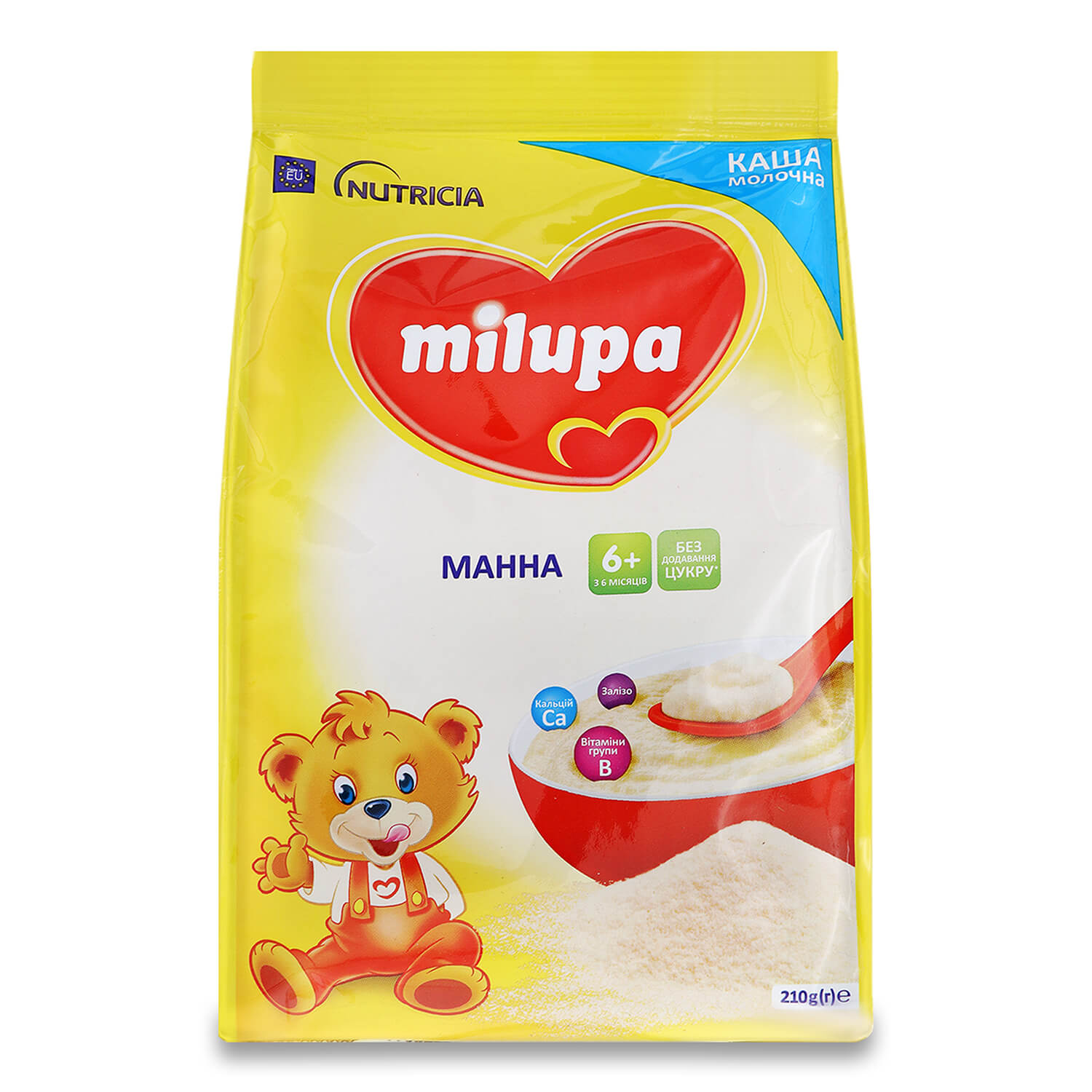 Каша Milupa манная