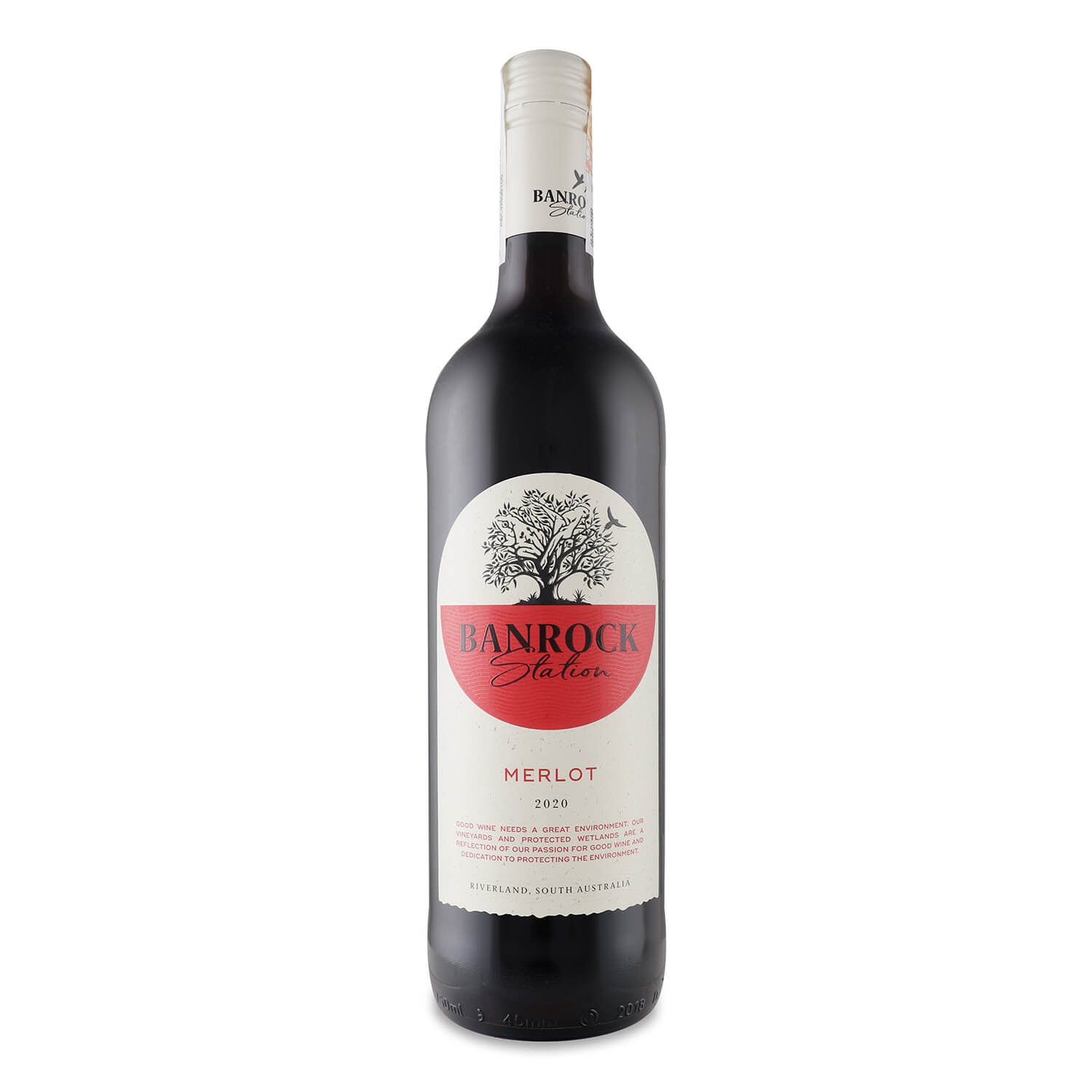 Вино Banrock Station Merlot красное сухое