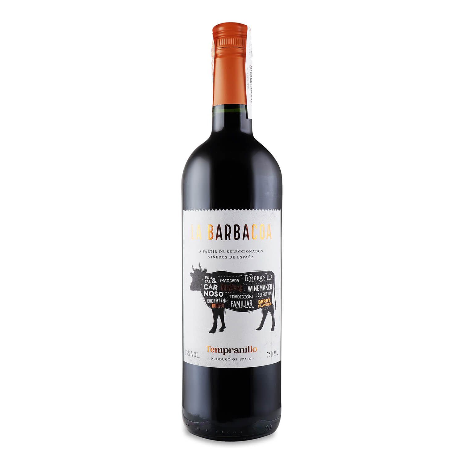 Вино La Barbacoa Tempranillo red
