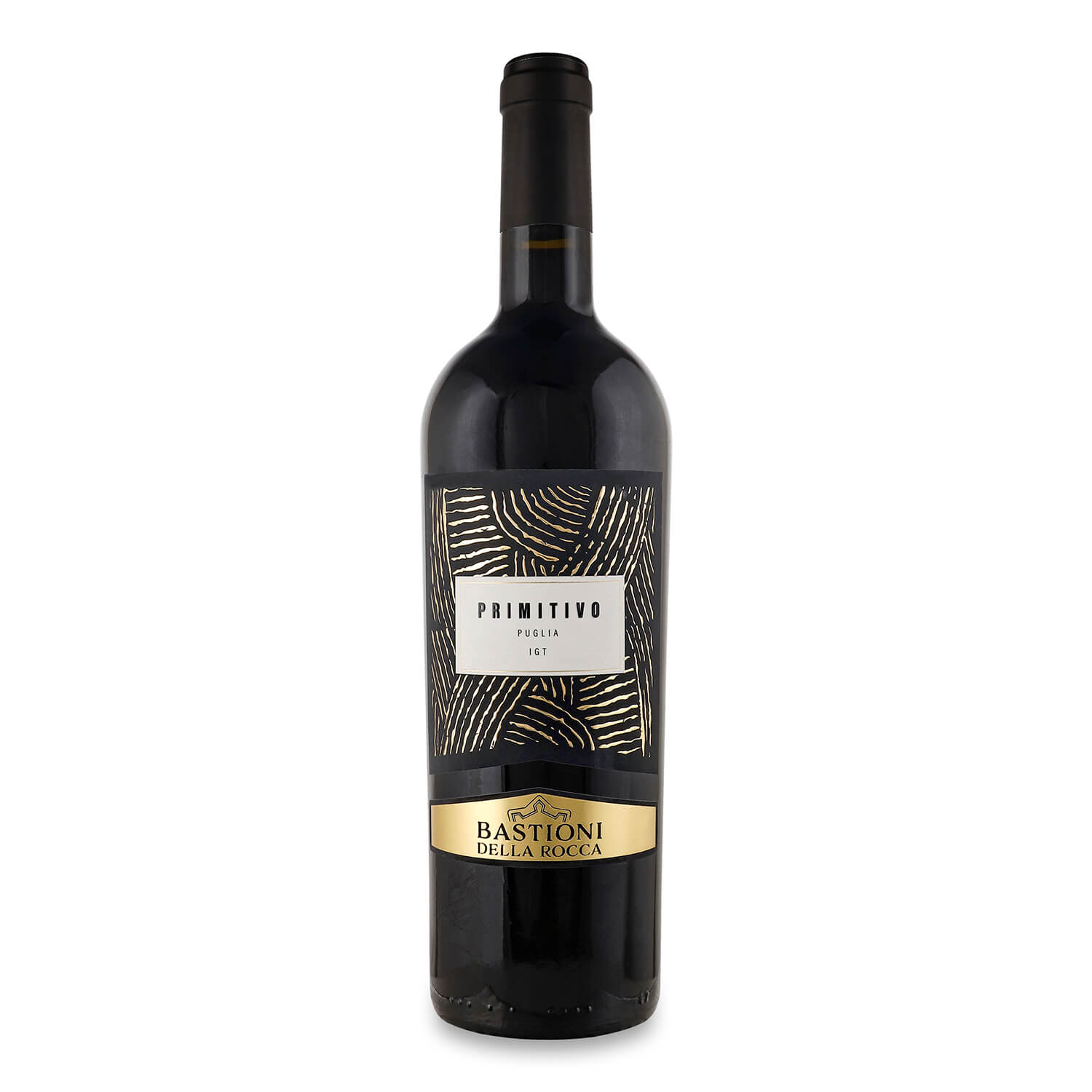 Вино Bastioni Della Rosa Primitivo красное полусухое 0.75 л