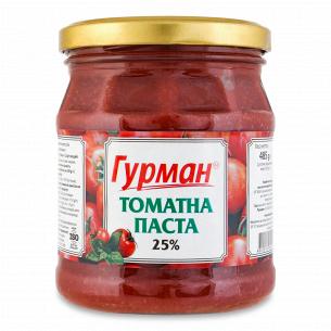 Паста томатная Гурман 25% стекло