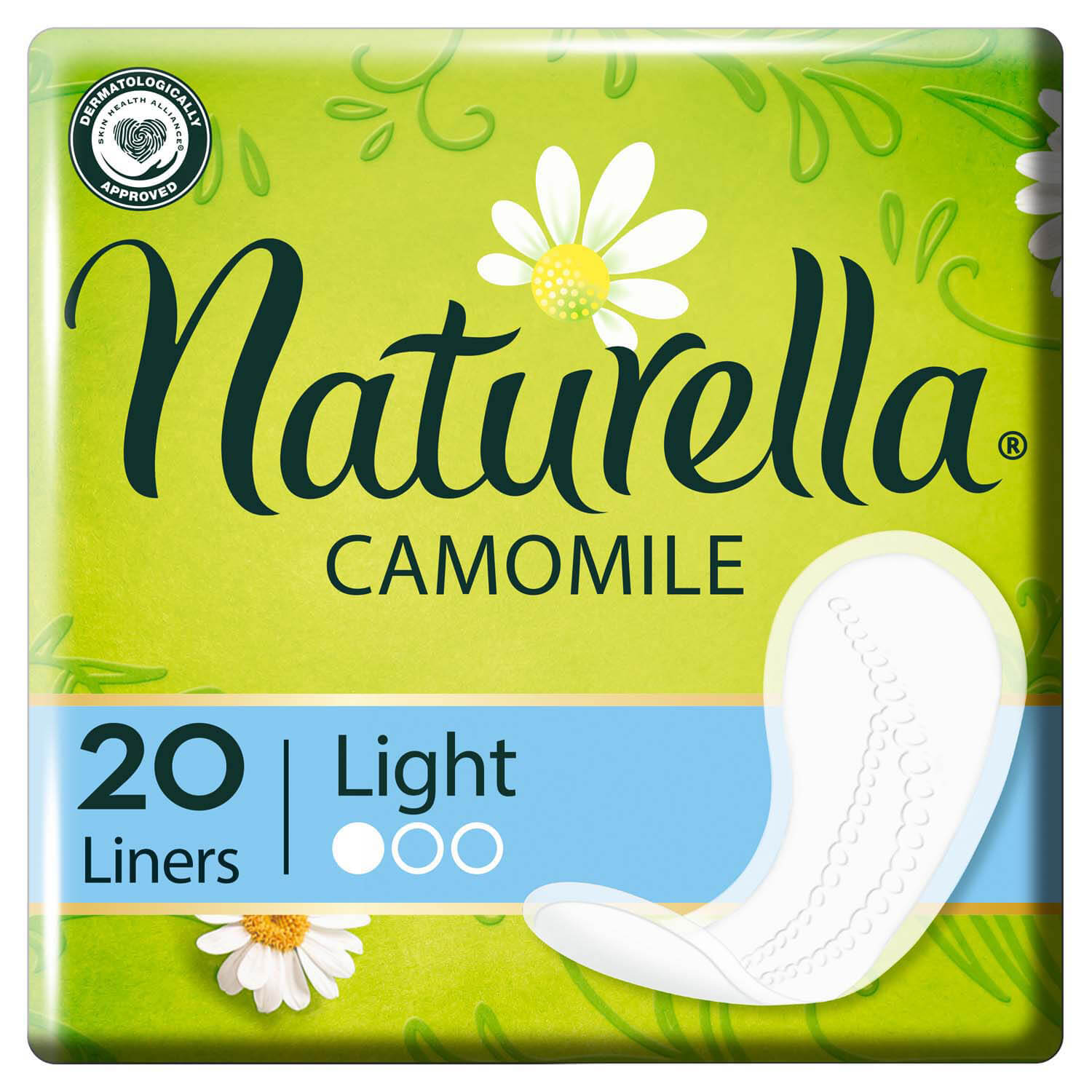 Ежедневные прокладки Naturella Camomile Light20 шт