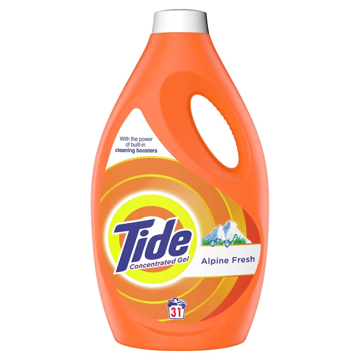 Жидкий стиральный порошок Tide Альпийская свежесть 1,705 л