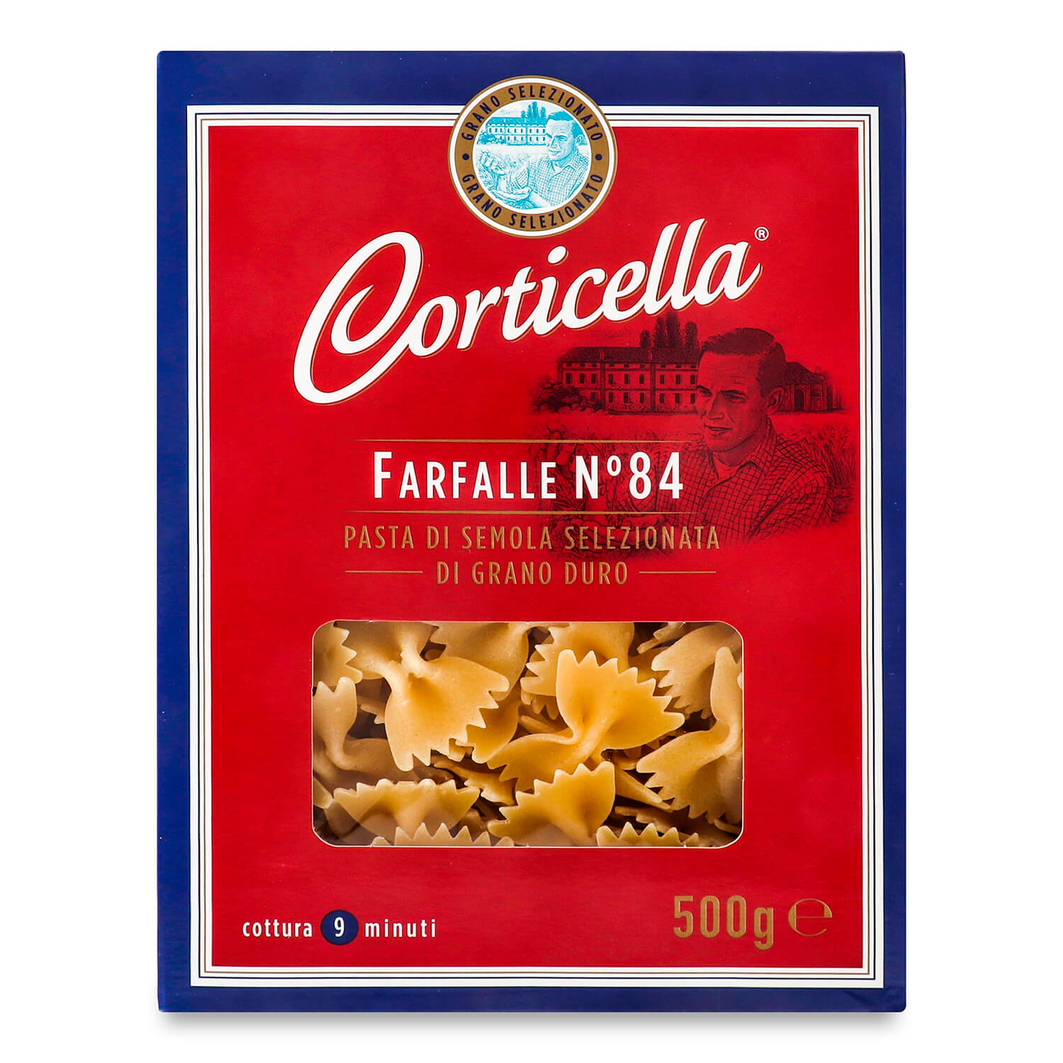 Изделия макаронные Corticella Фарфалле