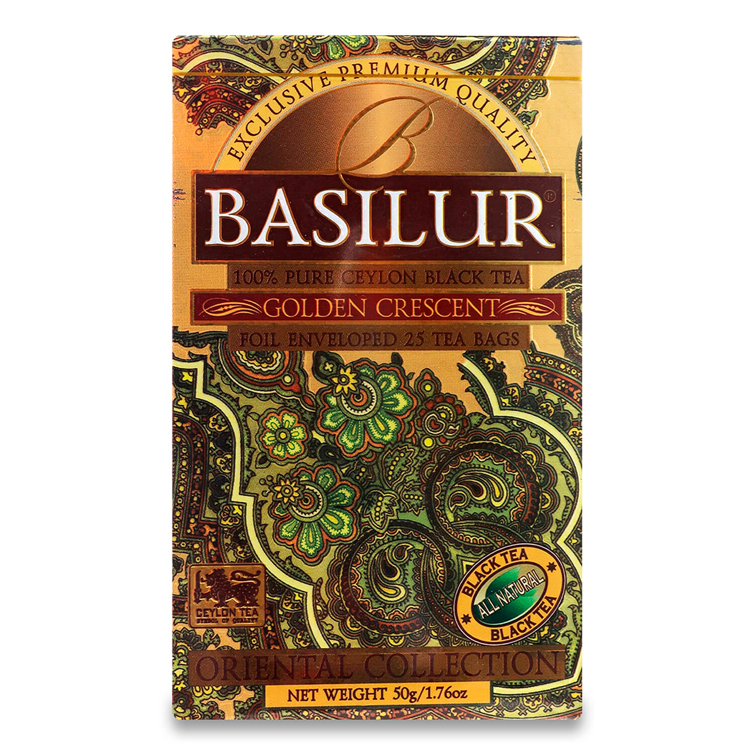 Чай черный Basilur Oriental Golden crescent
