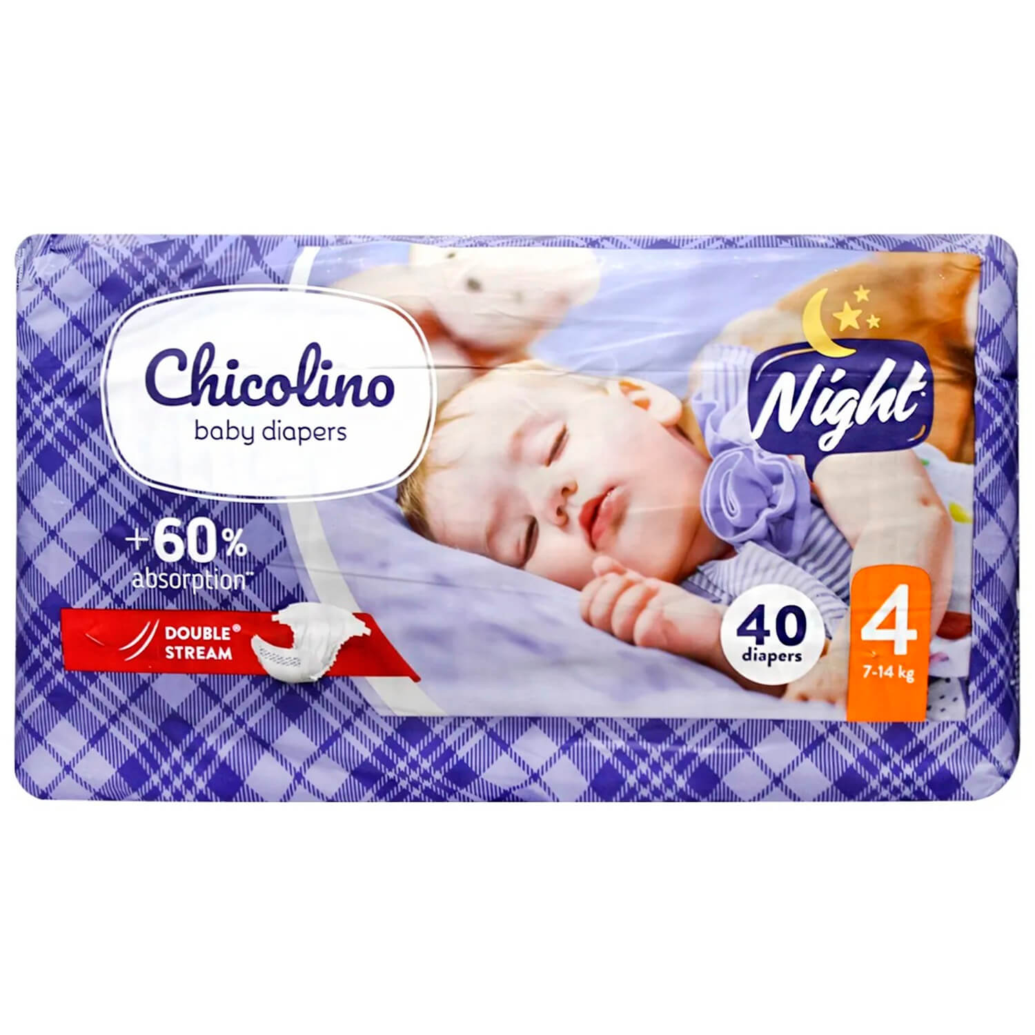 Подгузники Chicolino Night 4 7-14кг