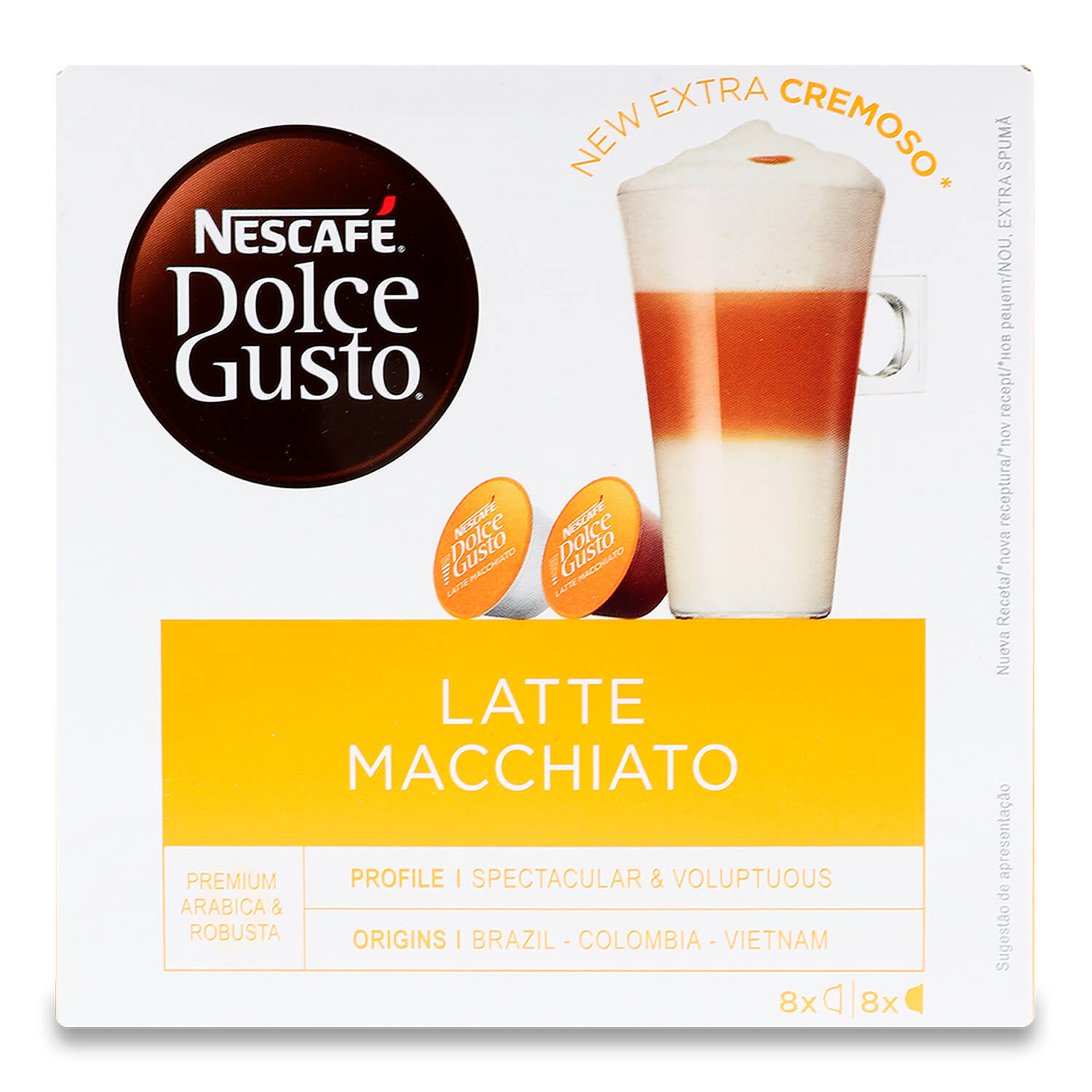 Напиток кофейный Dolce Gusto Latte Macchiato