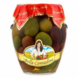 Оливки Bella Contadina мікс в розсолі