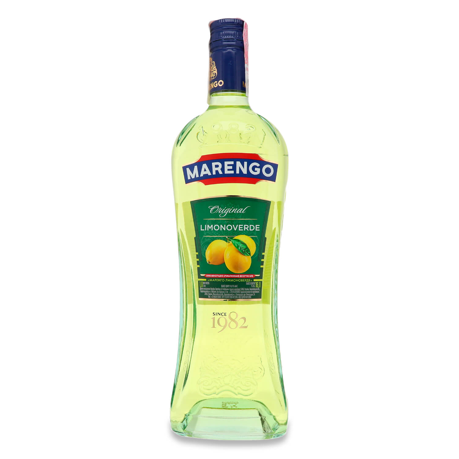 Вино Marengo Limonoverde Original белое десертное ароматизированное 16% 1л