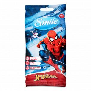 Салфетки влажные Smile Marvel Spider Man