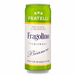 Напій винний Fratelli Fragolino Bianco слабоалкогольний з/б