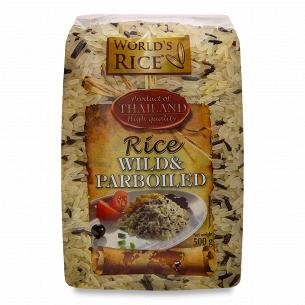 Рис World`s rice Дикий-парбоилд