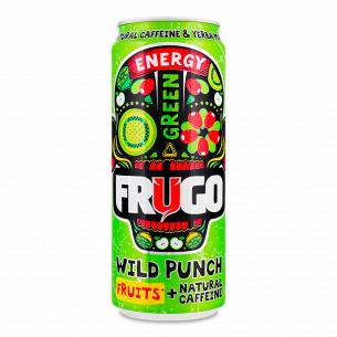 Напій енергетичний Frugo Wild Punch Green безалкогольний з/б