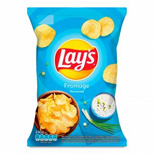 Чипсы Lay`s картофель со вкусом сметаны и зелени