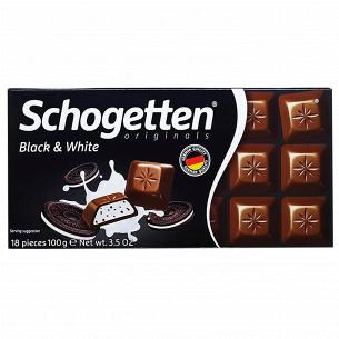 Шоколад темный и белый Schogetten