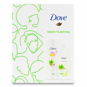 Набір Dove Краса та догляд гель для душа 250г + лосьйон 250г