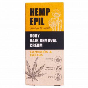 Крем для депіляції тіла Hemp Epil Cannabis + Cactus