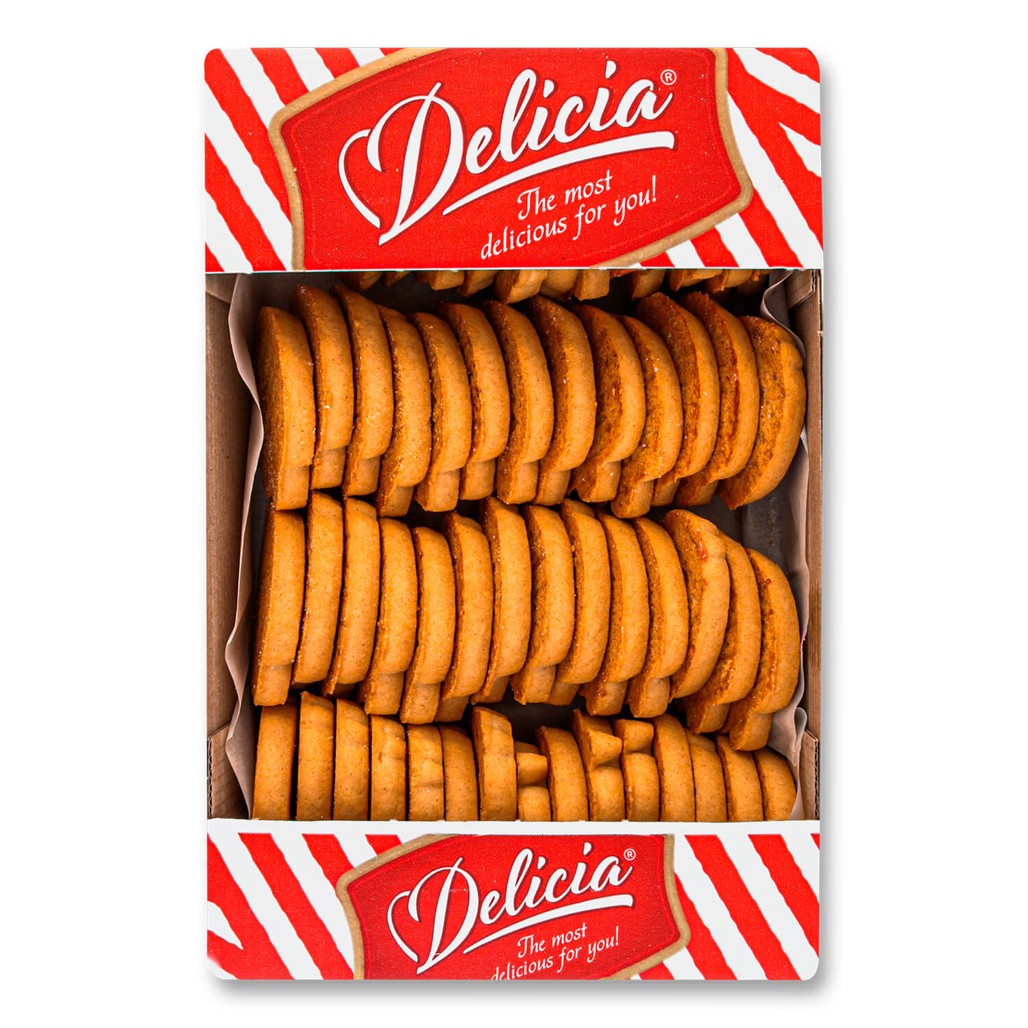 Печенье Delicia Райские яблочки вкус вишни сдобное