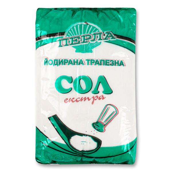 Соль морская Perla йодированная экстра мелкого помола в Киеве и ...