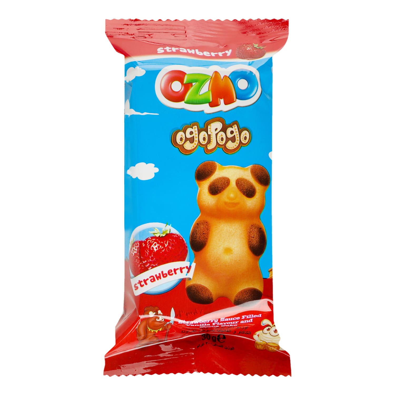 Пирожное Ozmo Ogopogo с клубничным кремом