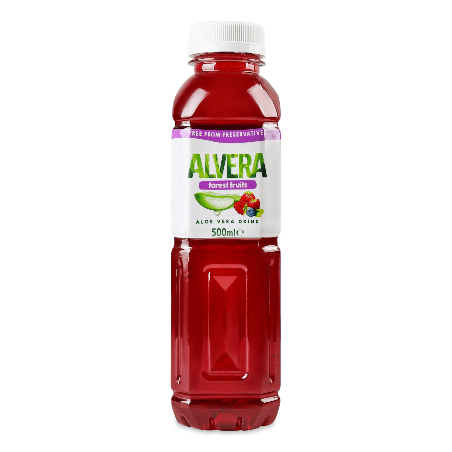 Напиток Alvera лесовые ягоды с кусочками алоє 6%