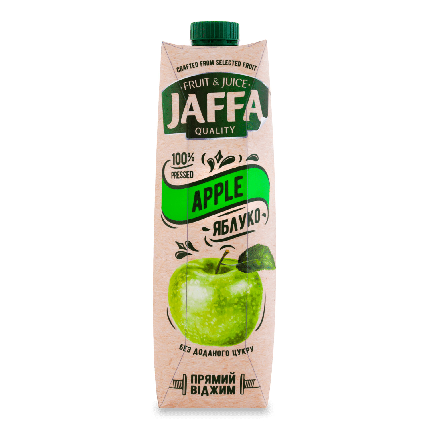 Сок Jaffa яблочный прямой отжим