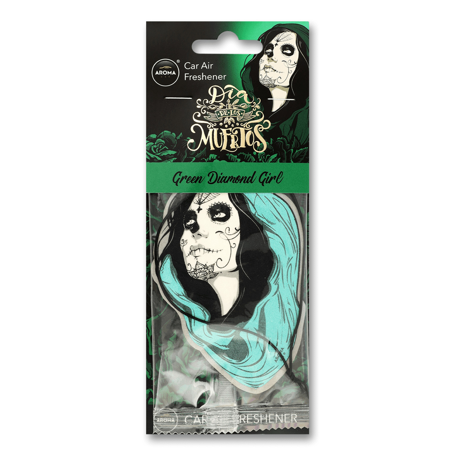 Ароматизатор Aroma Car Muertos Green Diamond Girl