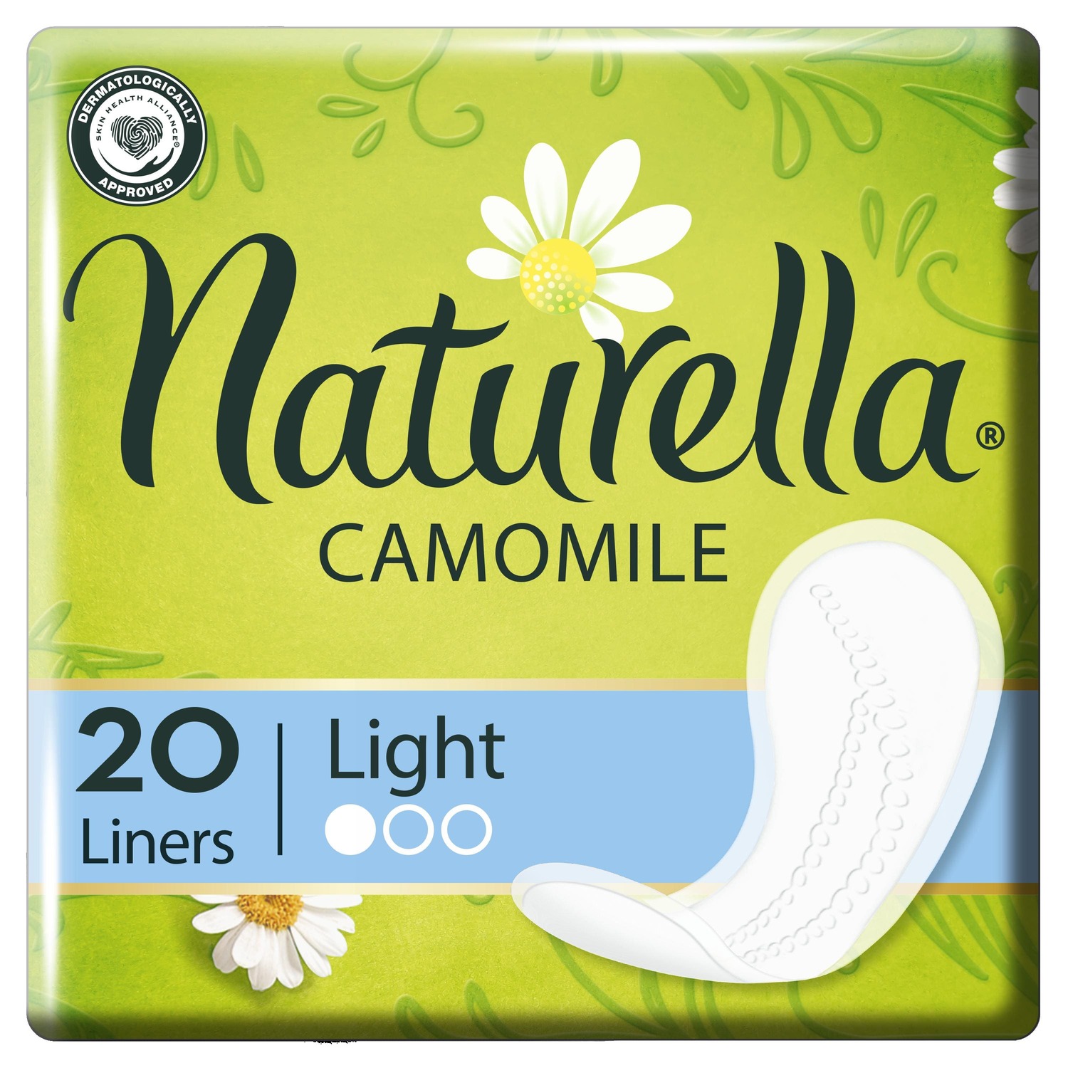 Ежедневные прокладки Naturella Camomile Light20 шт