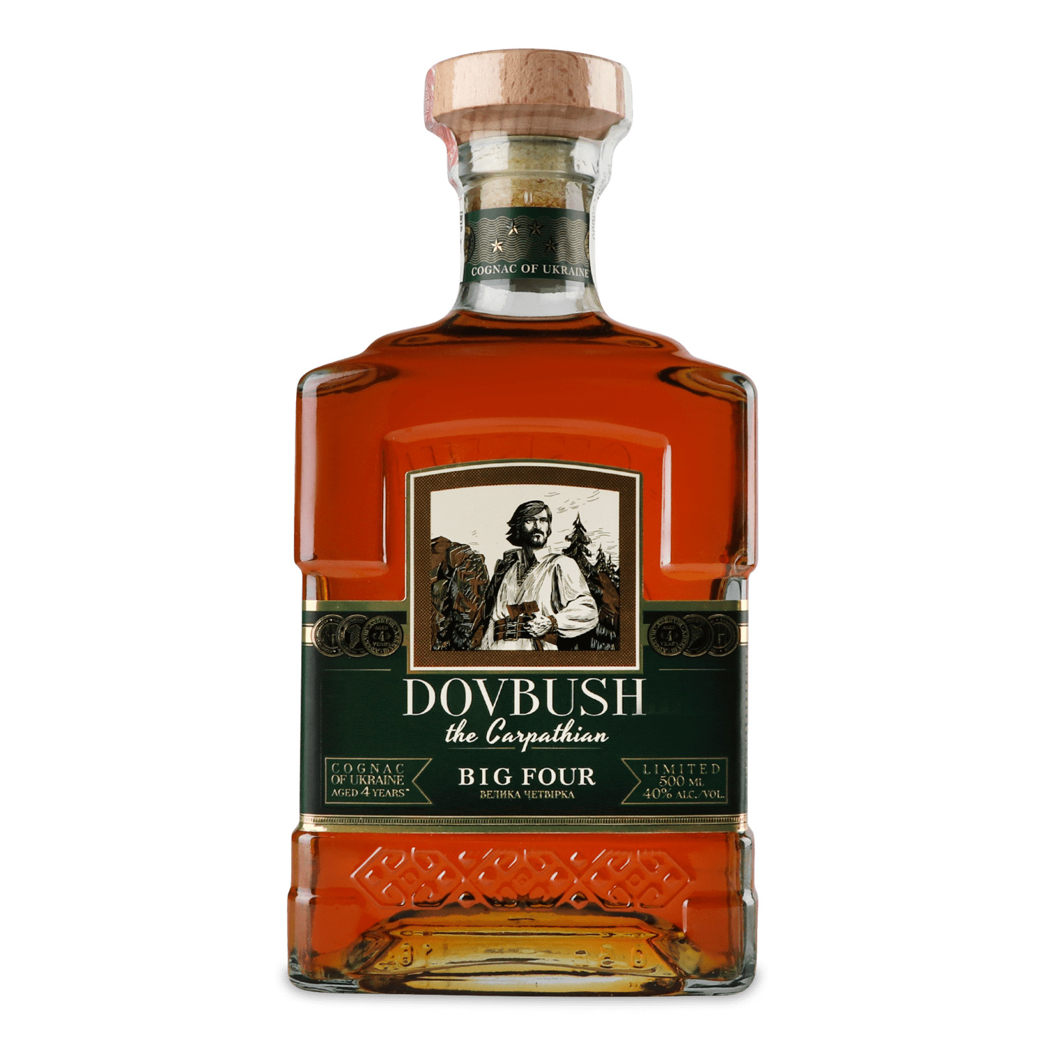 Коньяк Довбуш Карпатський 4*