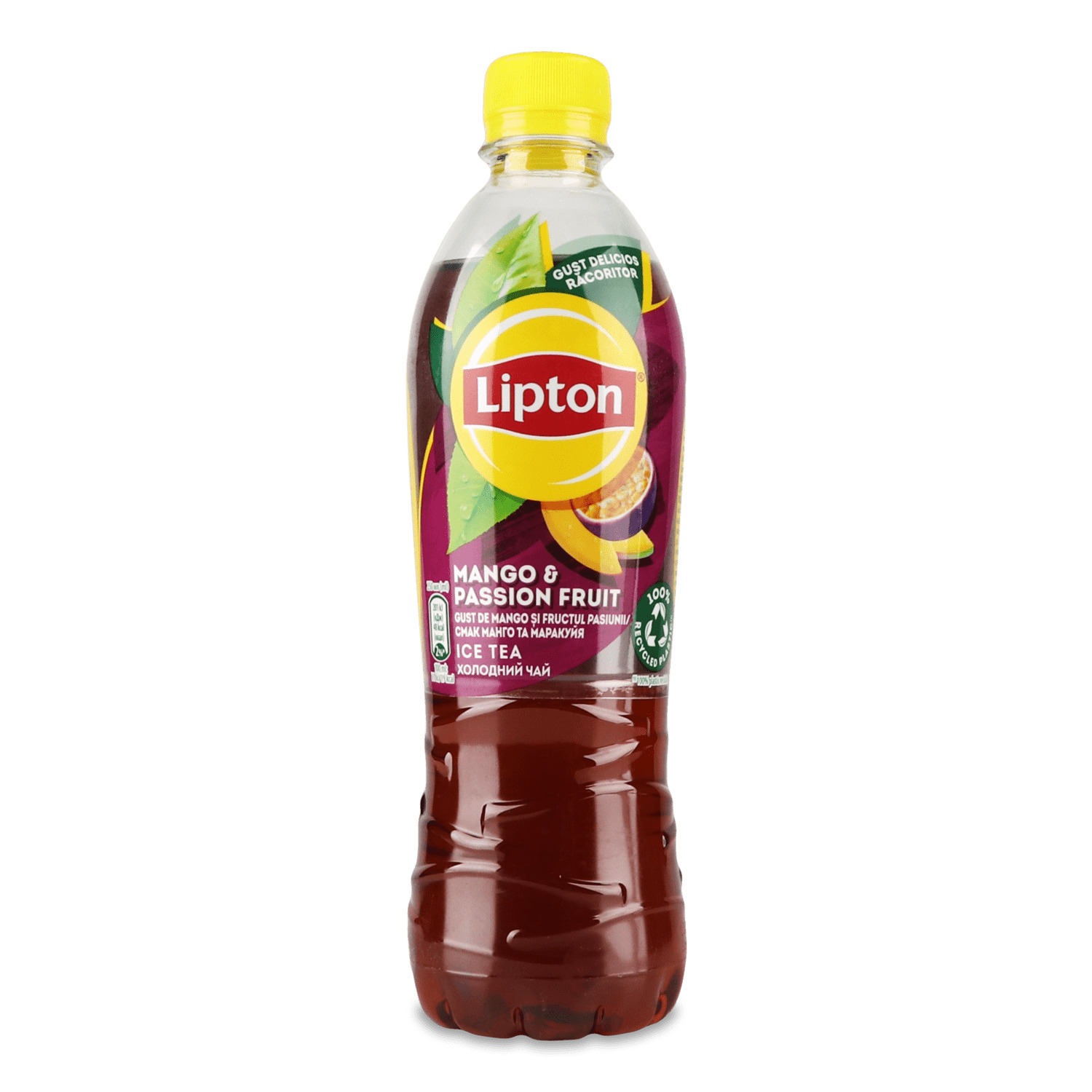 Чай холодный Lipton черный вкус манго и маракуйя в Киеве и пригороде:  купить по хорошей цене с доставкой. Розница, фасовка 500мл