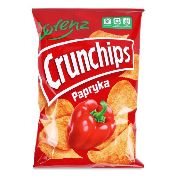 Чипсы Lorenz Crunchips со вкусом паприки в Киеве с доставкой по ...
