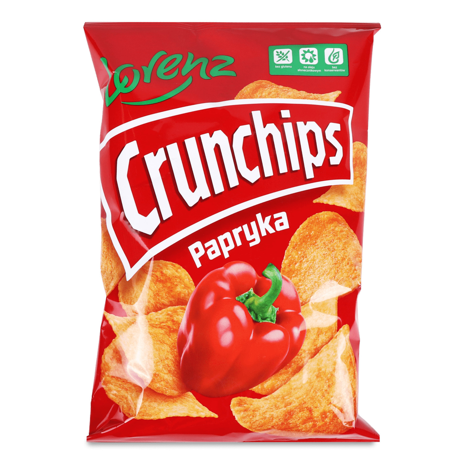 Чипсы Lorenz Crunchips со вкусом паприки в Киеве с доставкой по ...
