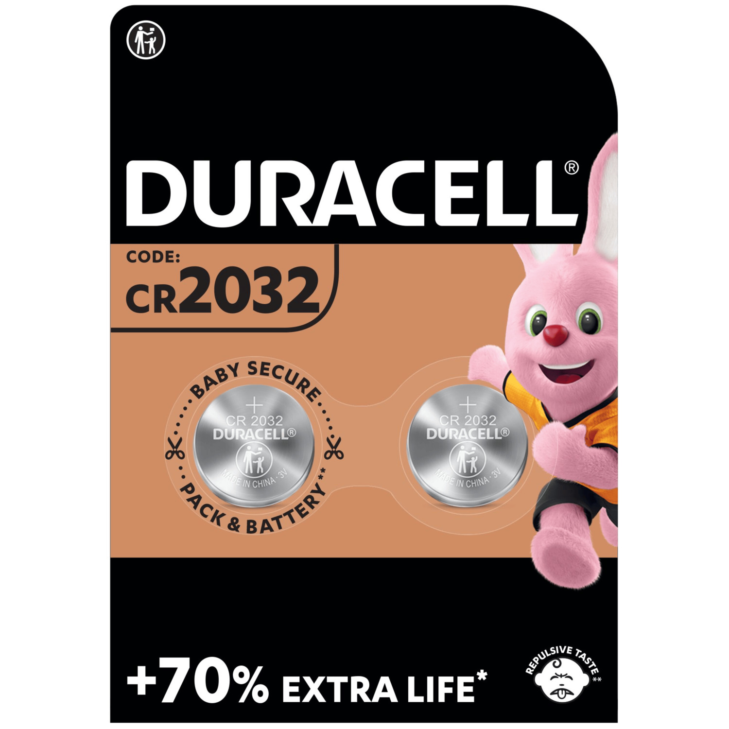 Батарейки Duracell CR2032 3v