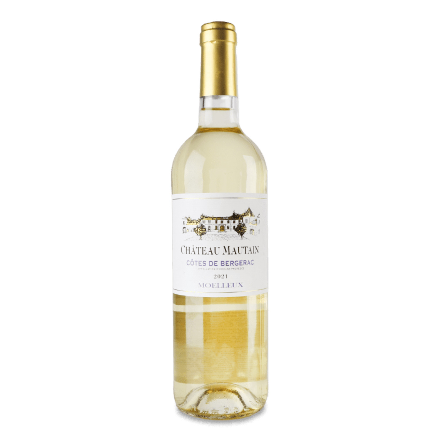 Вино Chateau Mautain Cotes de Bergerac бел п/сладк