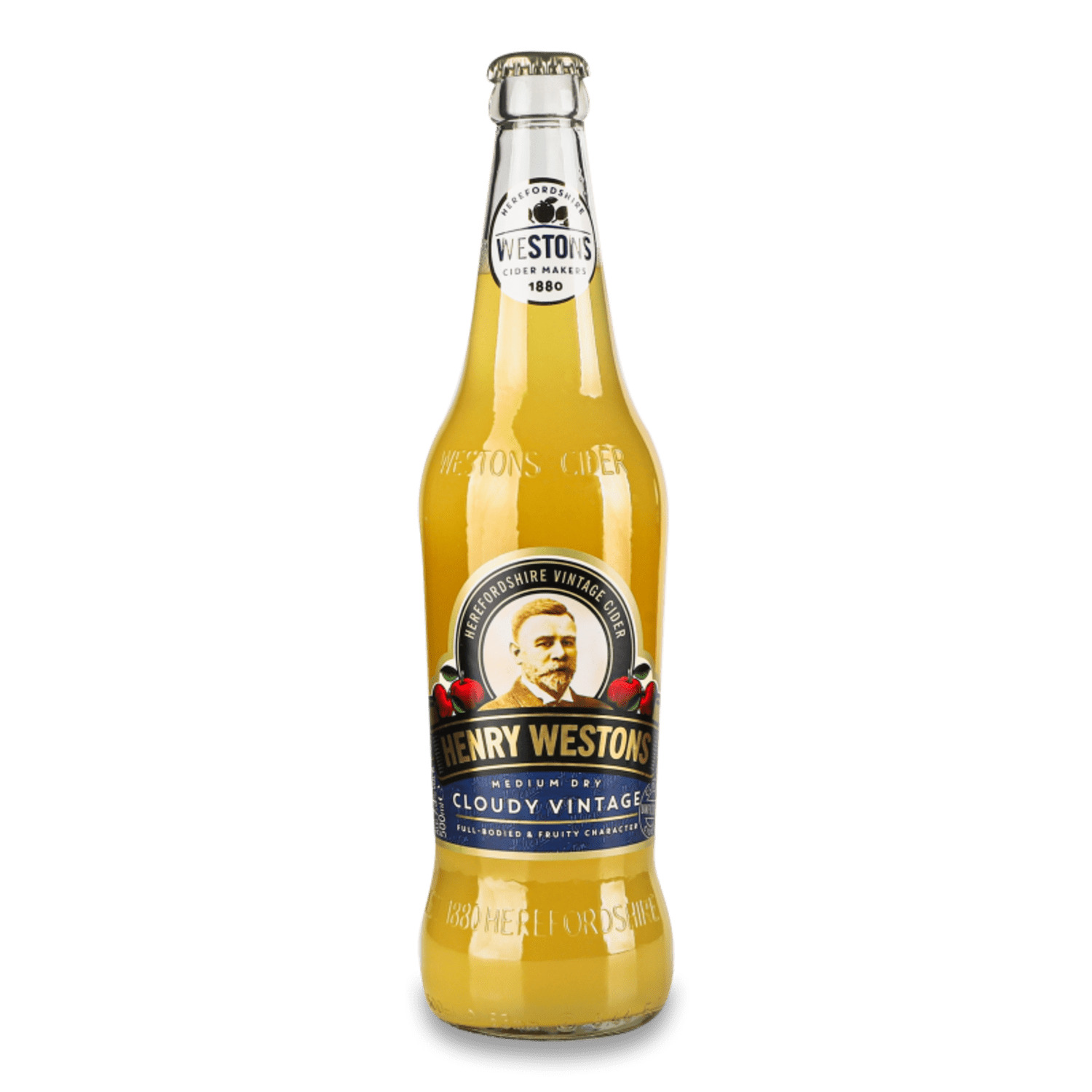 Сидр Westons Vintage Cloudy нефильтрованный